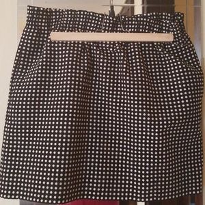 Polka Dot Mini Skirt